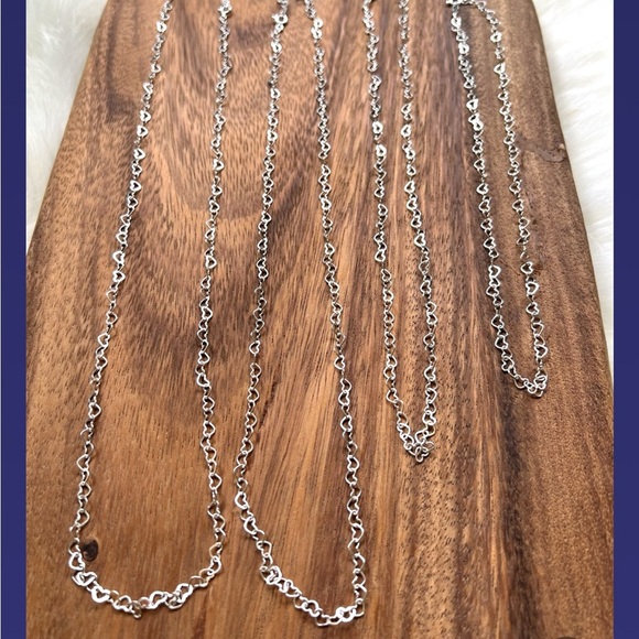 Silver .925 Heart Necklace - Picture 2 of 2